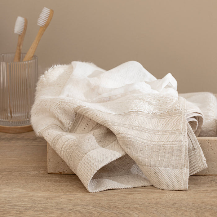 Marre Face Towel 50x90 Cm Natural