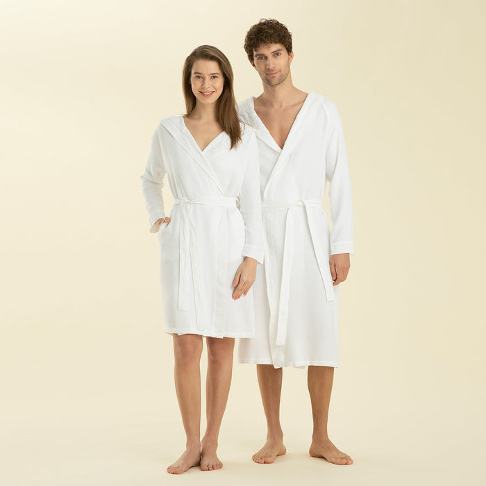 Carra Bathrobe White