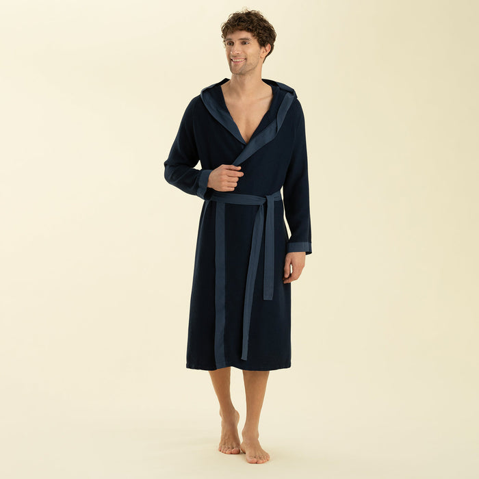 Carra Bathrobe MARINE BLUE