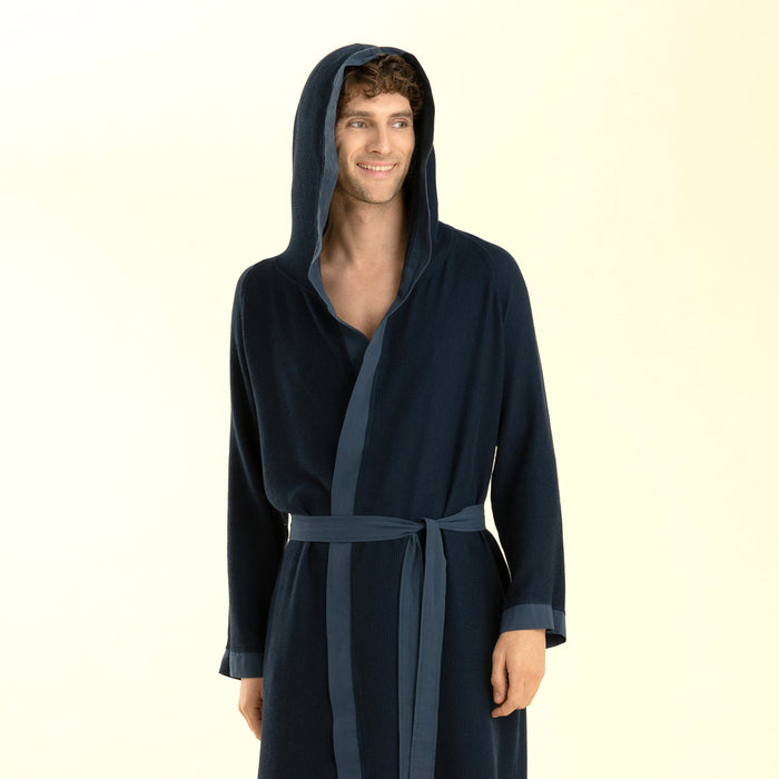 Carra Bathrobe MARINE BLUE