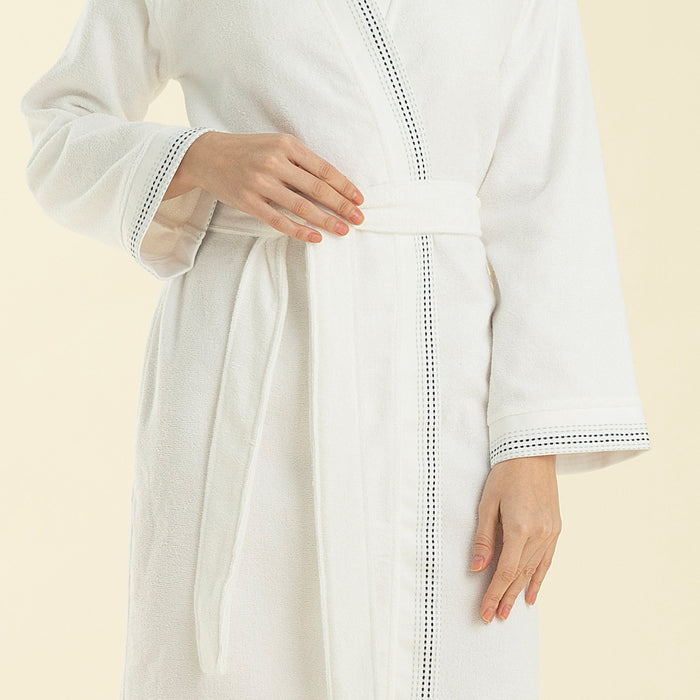 Alıesta Bathrobe White