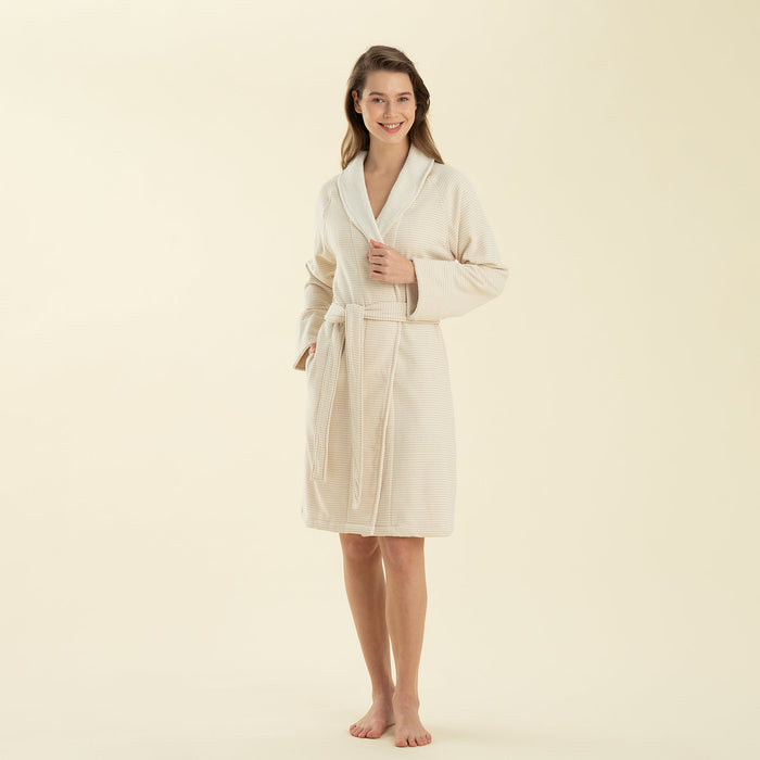 Gordel Bathrobe Natural