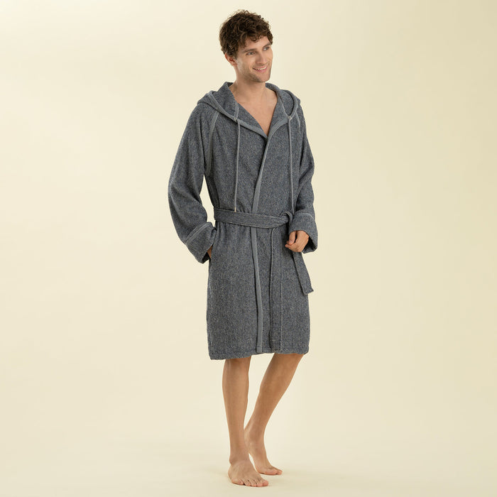 Tardıs Bathrobe MARINE BLUE/WHITE