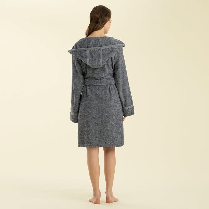 Tardıs Bathrobe MARINE BLUE/WHITE