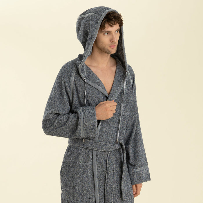 Tardıs Bathrobe MARINE BLUE/WHITE