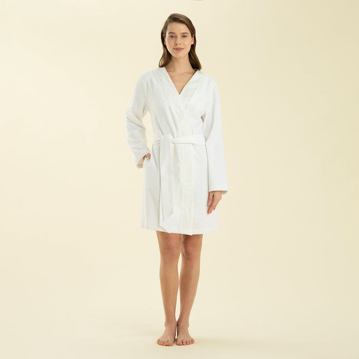 Sophıan Bathrobe White