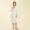 Evıan Woman Bathrobe Ecru