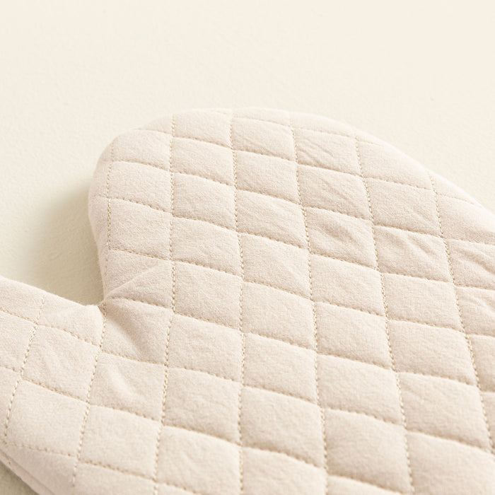 Delantal Oven Mitt Beige