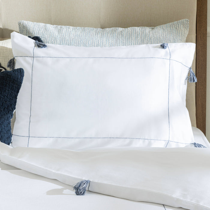 Lunha Duvet Cover Set Double White