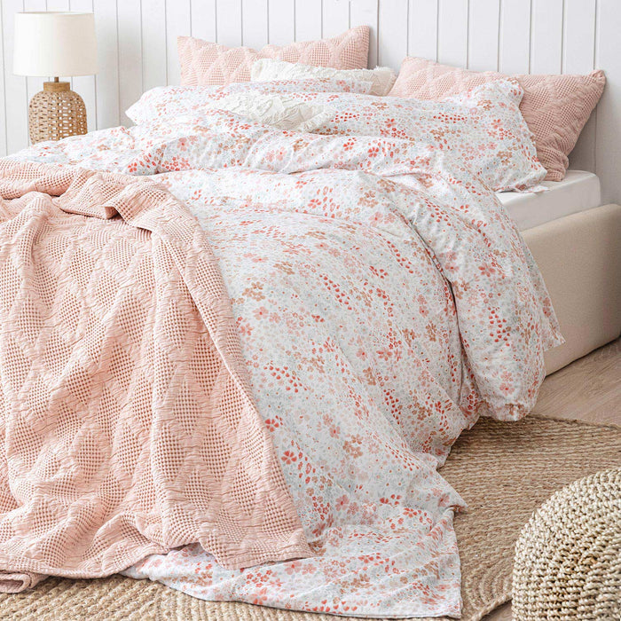 Aralıa Prınted Duvet Cover Set Double Colorfulll