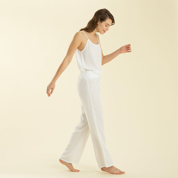 Bonıta Pajama Set White