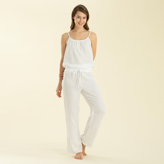 Bonıta Pajama Set White