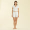 Attenzıone Short Set White