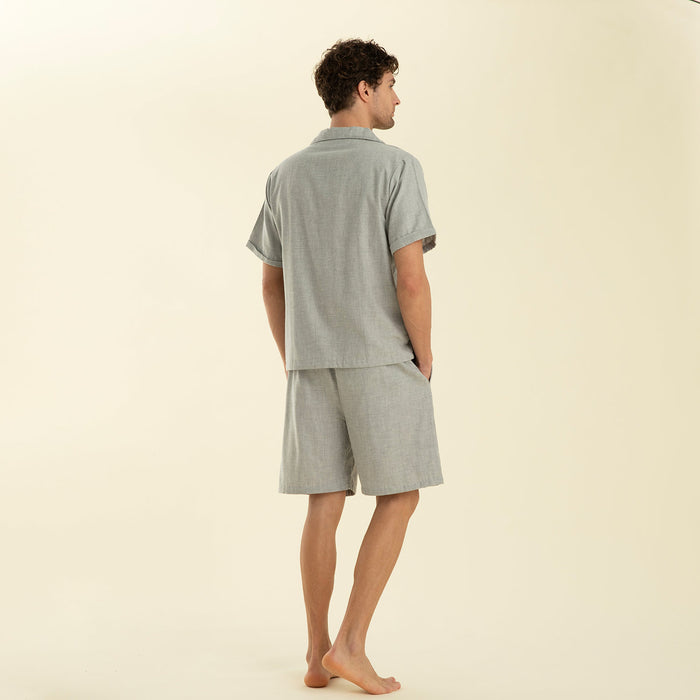 Empapado Short Set Grey