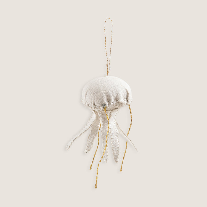 Jelyy Jelly Fish Decorative Object With Hanged Cream