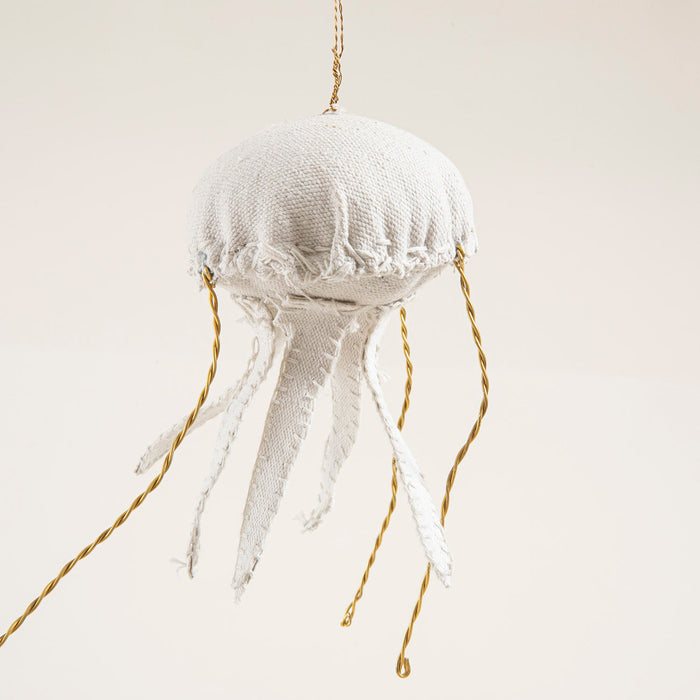 Jelyy Jelly Fish Decorative Object With Hanged Cream