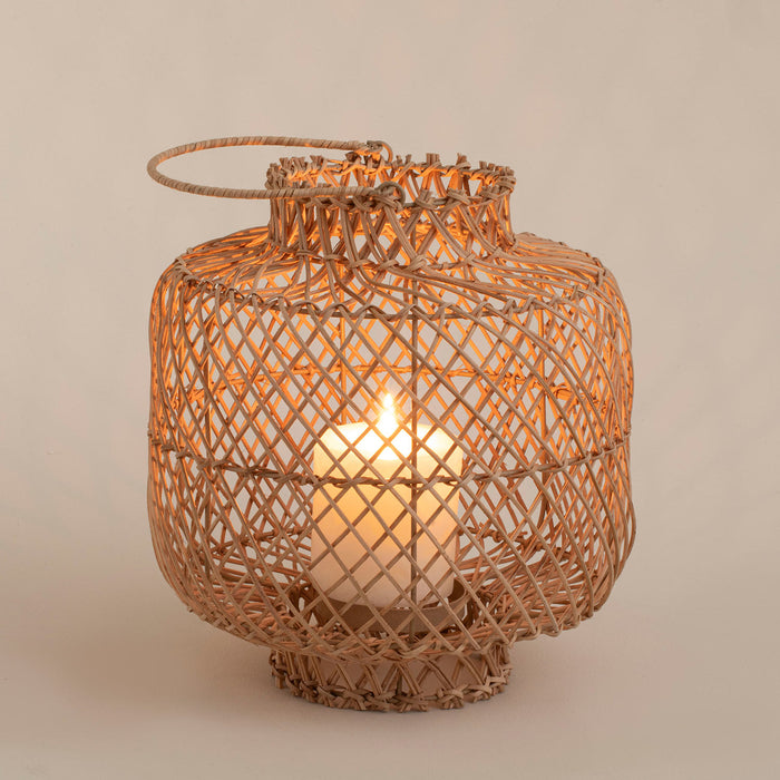 Cu Chi Rattan Lantern 32 Cm Natural