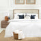 Madelıne Duvet Cover Set King White