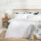 Estelıne Duvet Cover Set King White