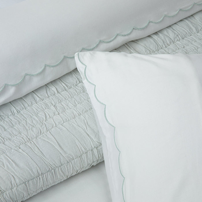 Cassıs Duvet Cover Set King Ocean