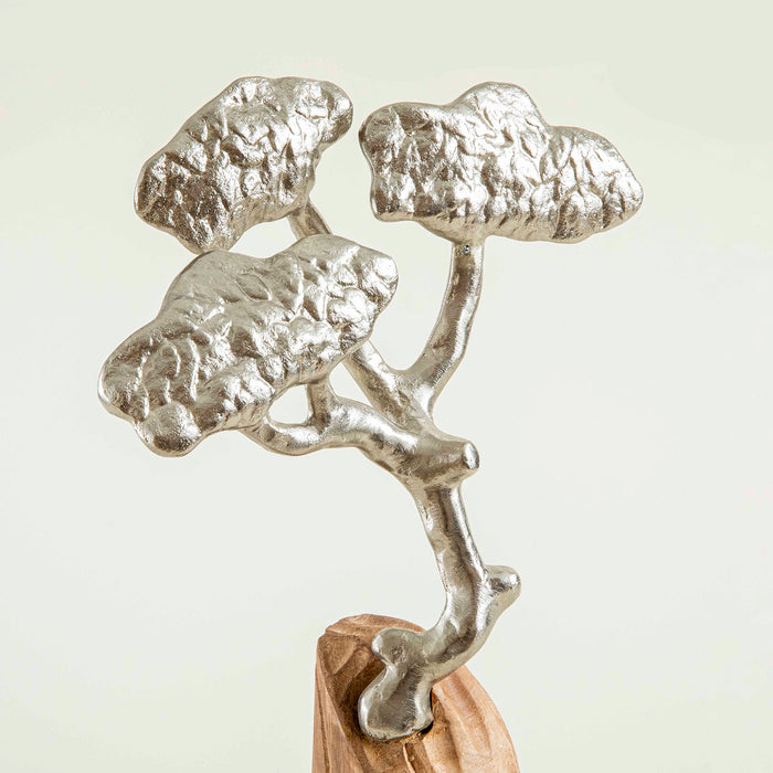 Baobo Decorative Object S Natural-Silver