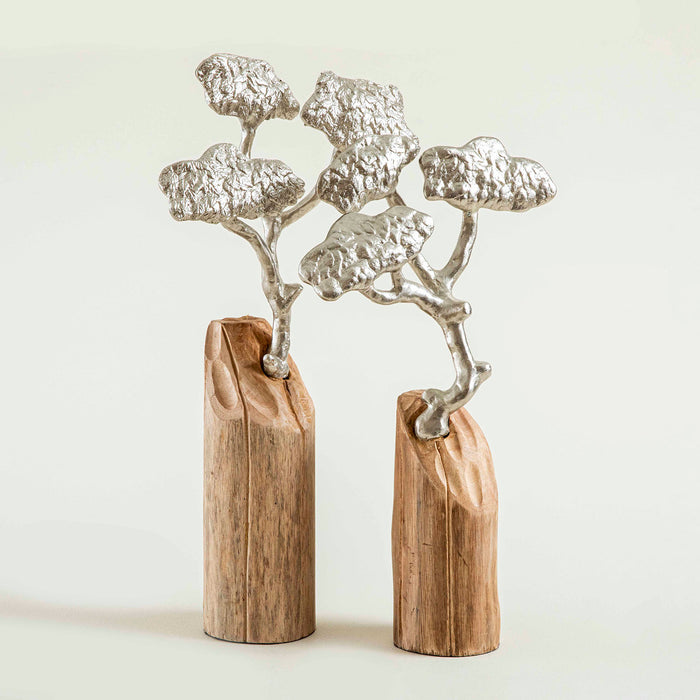 Baobo Decorative Object S Natural-Silver