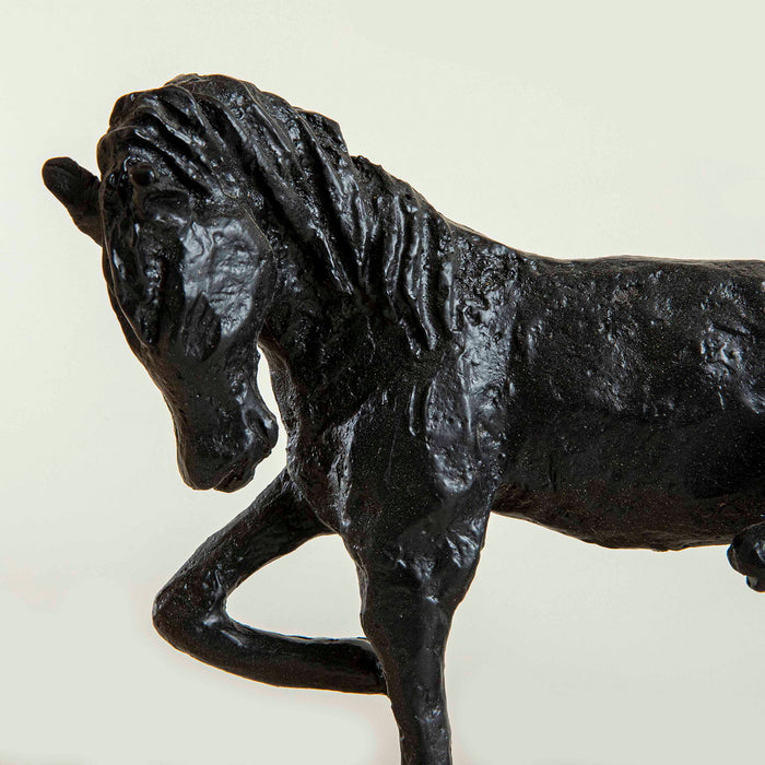 Horse Decorative Objet NATURAL/BLACK