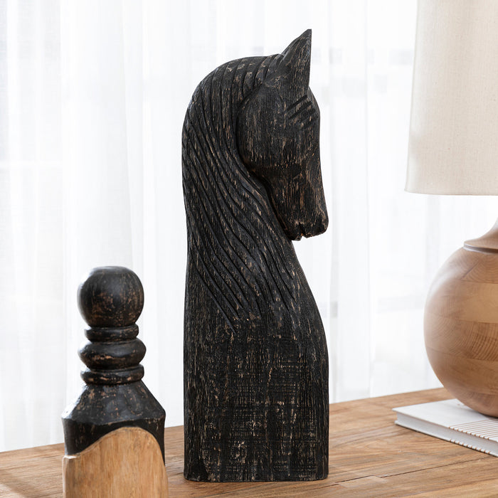 Horso Decorative Object Black