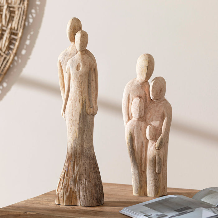 Couple Decorative Objet Natural