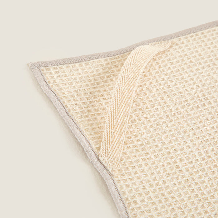 FAVOR 3-Piece Kitchen Towel and Spoon Set Natural