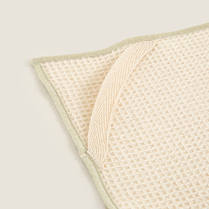 FAVOR 3-Piece Kitchen Towel and Spoon Set Natural