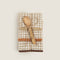 Carol 3-Pıece Napkın And Spoon Set Ecru-Beige