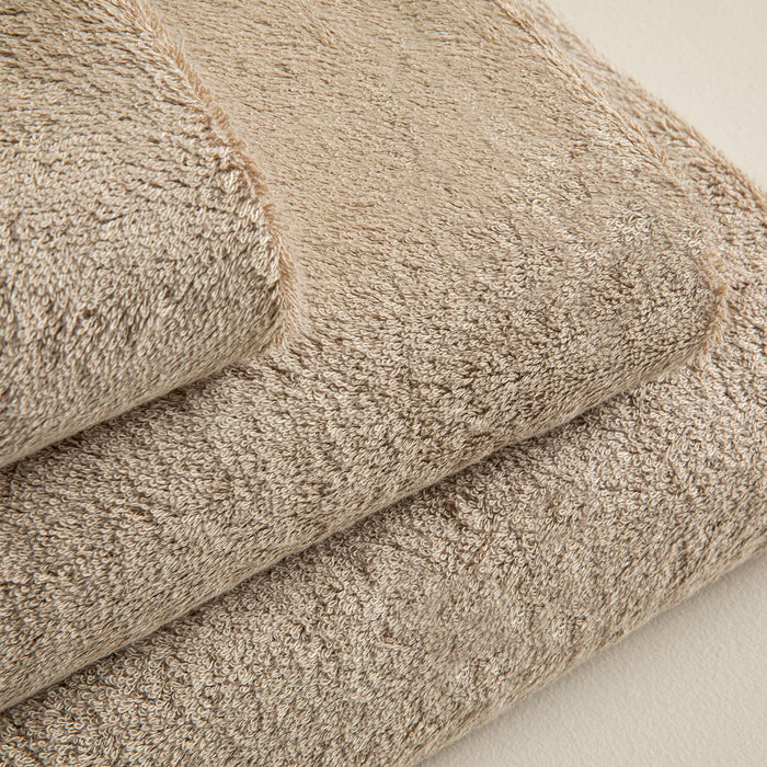 Solid Hand Towel 33x33 cm Dark Beige