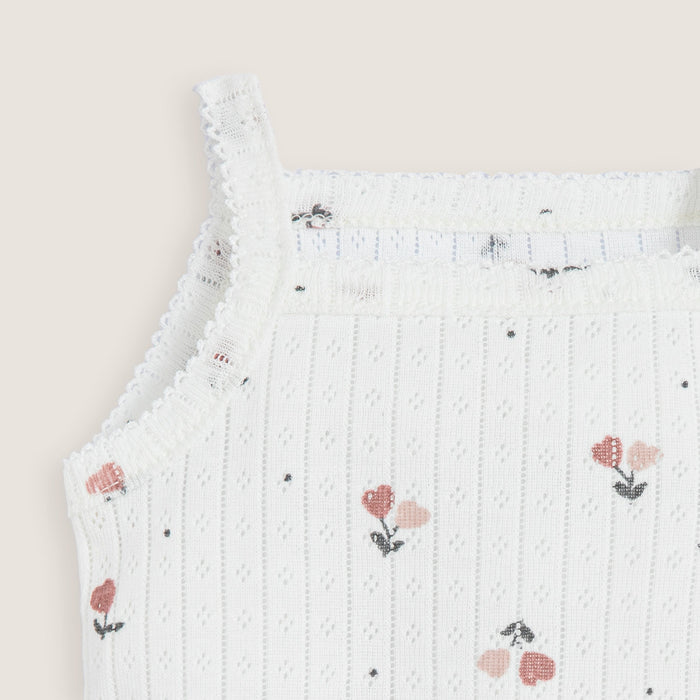 Dusty Floral Body Ecru