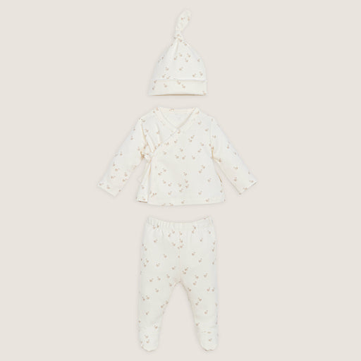 Little Swan N.Born Set 3 Pcs Ecru
