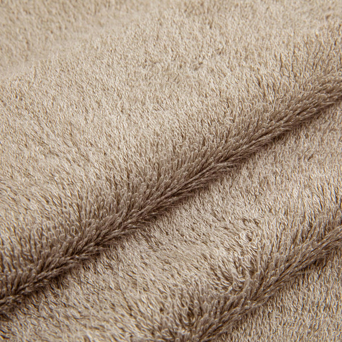 Solid Bath Towel 85x150 cm Dark Beige