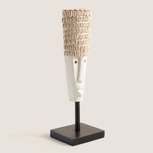 Wilko Mask Deco Object With Stand Natural