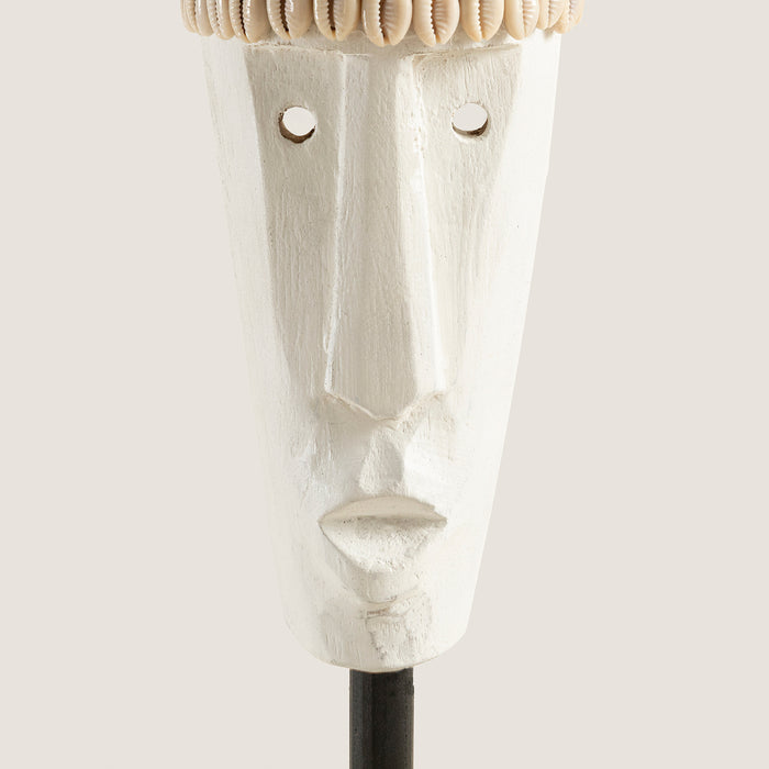 Wilko Mask Deco Object With Stand Natural