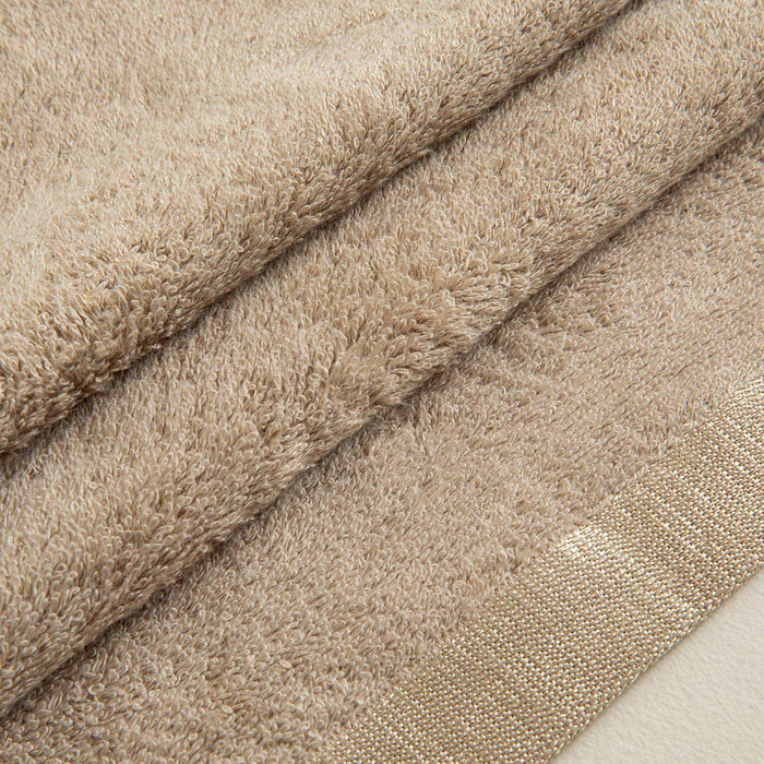 Floss Hand Towel 30x50 cm Dark Beige