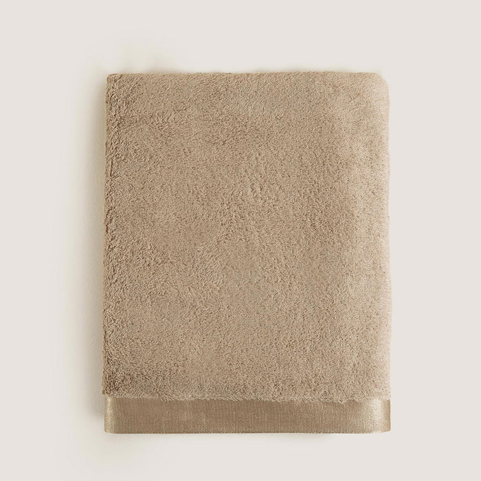 Floss Bath Towel 85x150 cm Dark Beige