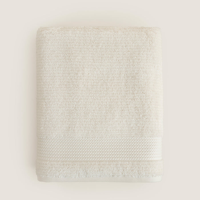 Eva Cotton Towel 85x150 Cm Ecru