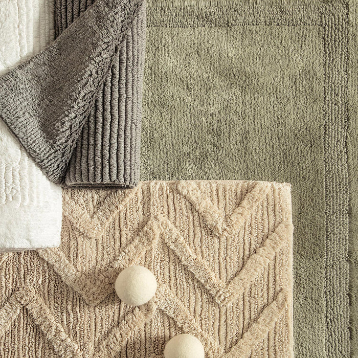 Adalle Bathmat 40x60 Cm GREEN
