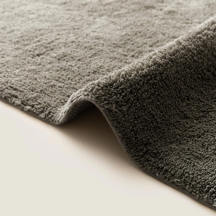 Bamboo Solid Bathmat 60x100 cm Light Grey