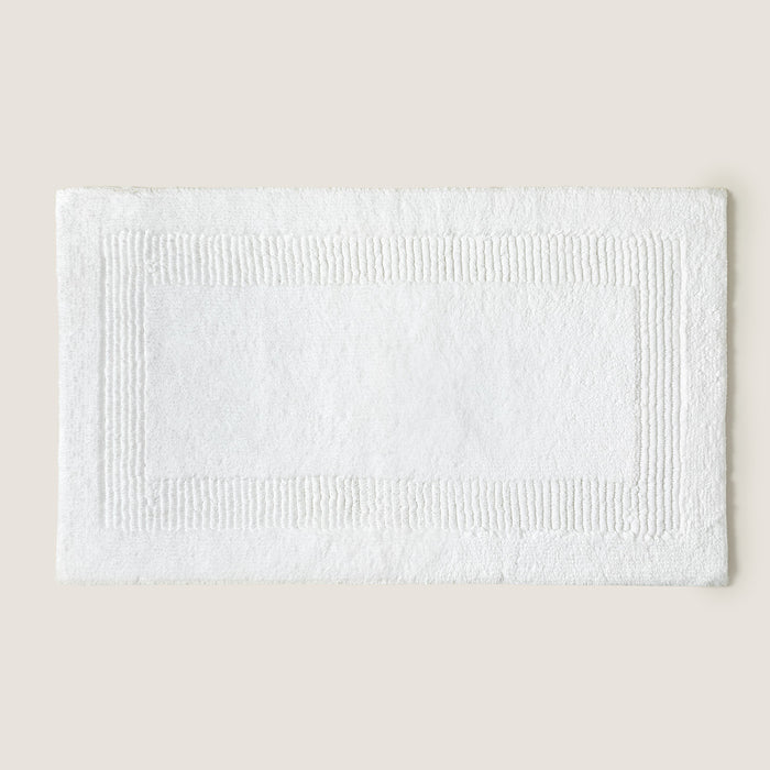 Plaın Bathmat 60x100 Cm White