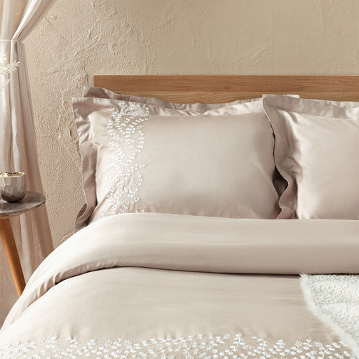 Rayel Duvet Cover Set SNG Beige