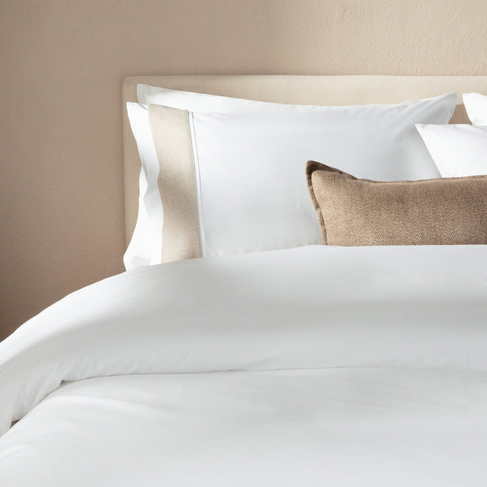 Maro Duvet Cover Set Kng White