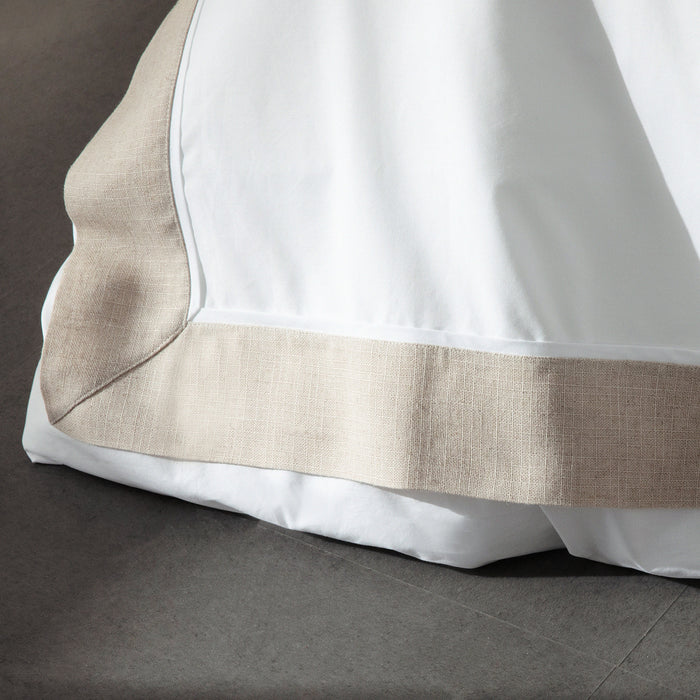 Maro Duvet Cover Set Kng White