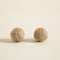 Woven Knob Brown Brown