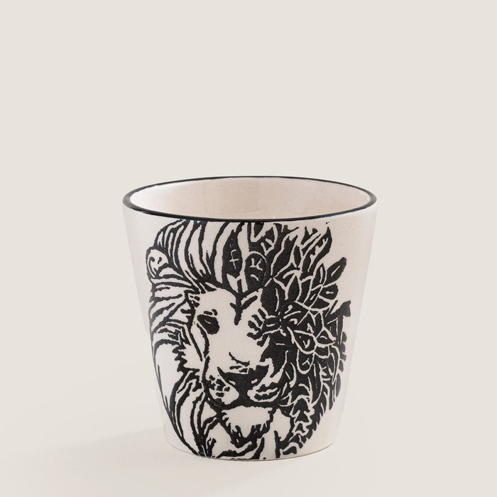 Sisam Leo Mug BLACK/WHITE