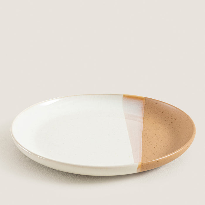 Naturally Serving Plate Beige